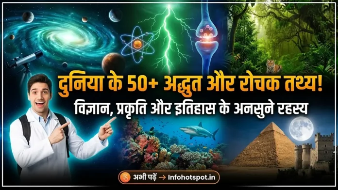 world amazing facts in hindi
