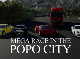 Cartoon Movie Mega Race in the PoPo City