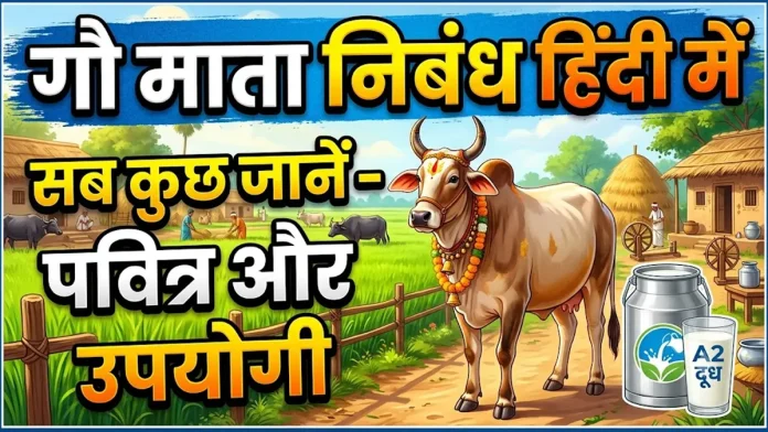 गाय पर निबंध: गाय की पूजा क्यों की जाती है? धार्मिक, वैज्ञानिक और आर्थिक महत्व