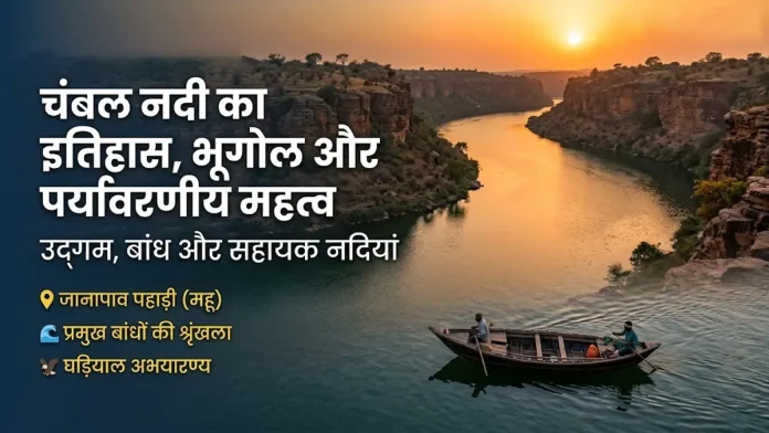 chambal river udgam and itihas