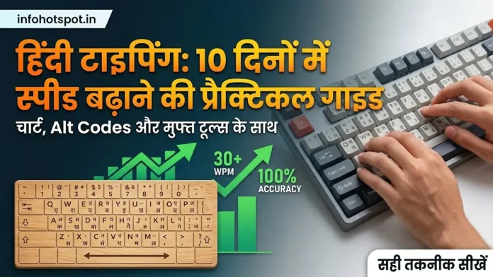 hindi typing chart layout