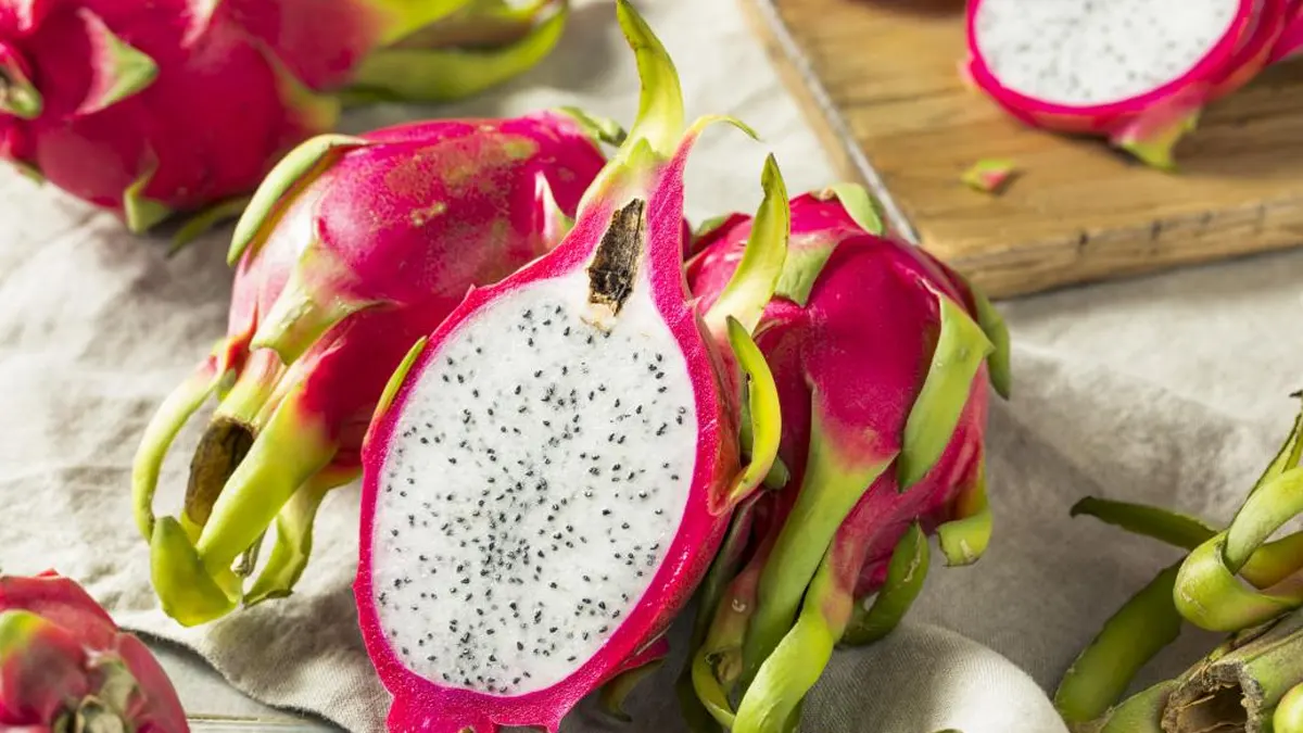 Dragon fruit is rich in vitamin C