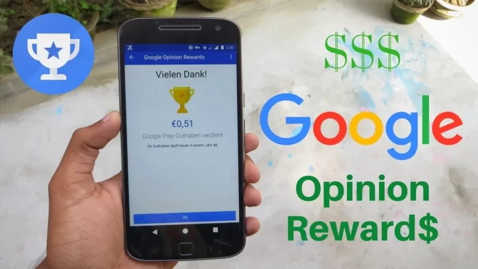 google opinion rewards