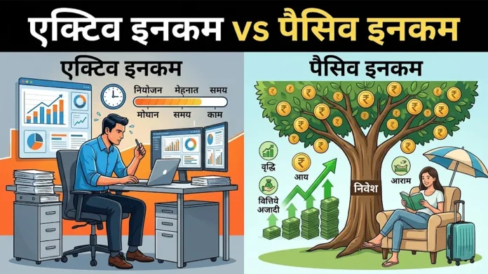 Active Income vs Passive Income