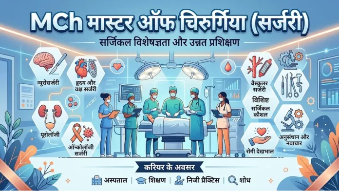 MCh Master of Chirurgiae कोर्स क्या है, NEET SS, फीस और करियर की पूरी जानकारी