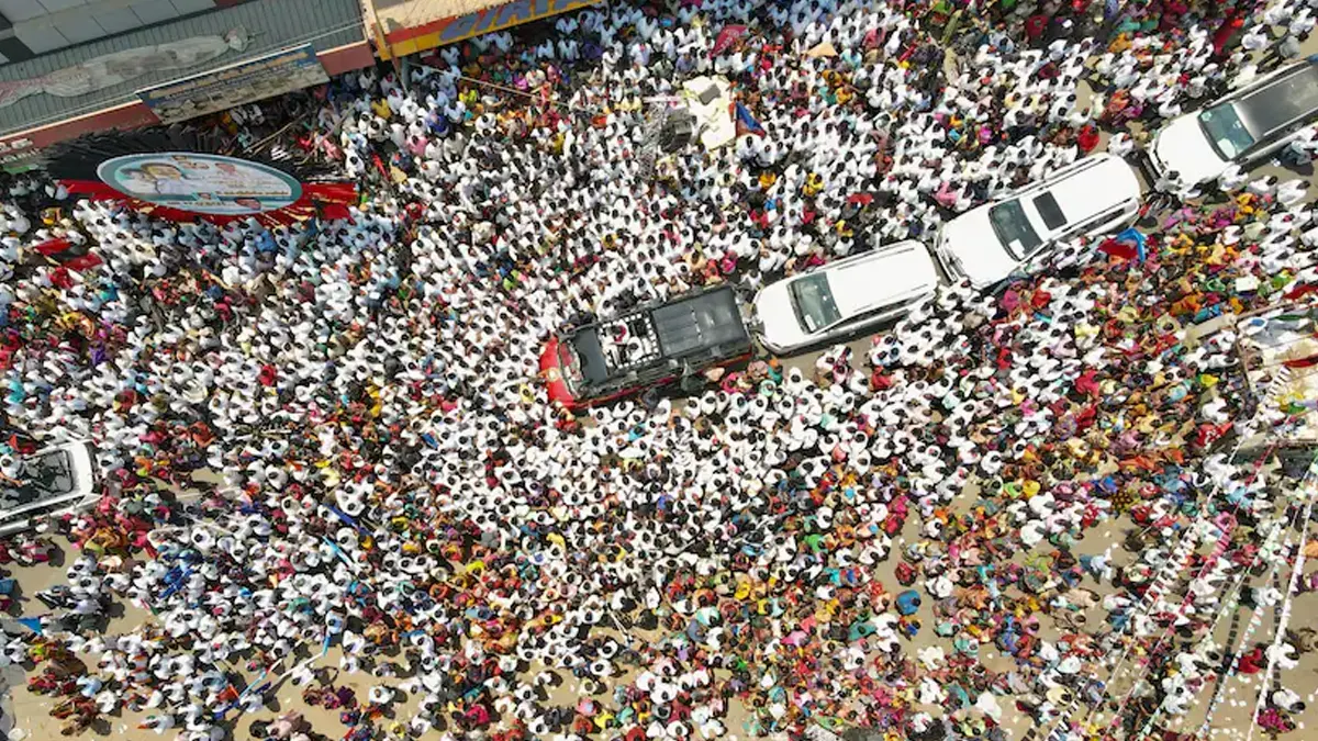 Election Campaign Rally