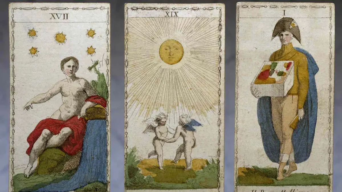 historical tarot cards