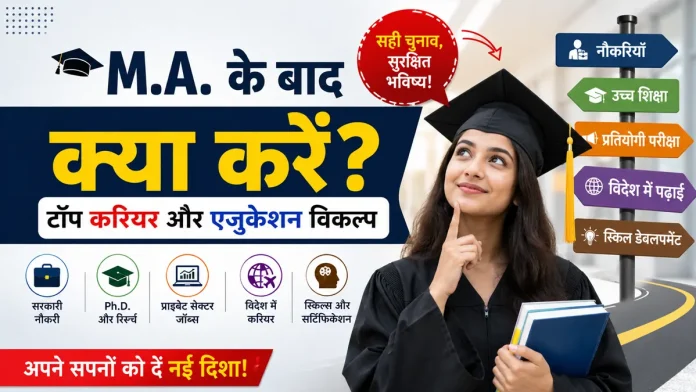 MA ke baad kya kare career and education options