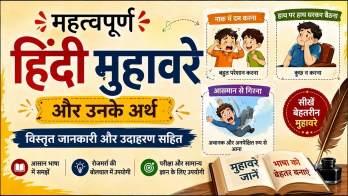 important hindi muhavare meaning and use