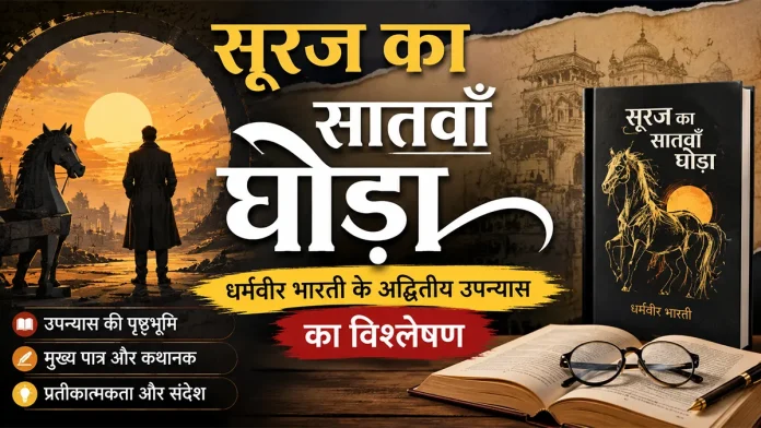 सूरज का सातवाँ घोड़ा धर्मवीर भारती उपन्यास का विश्लेषण