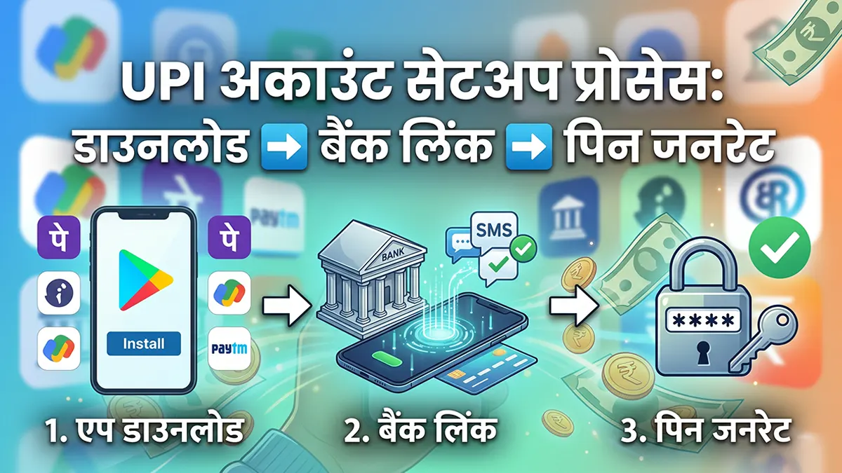upi account setup process