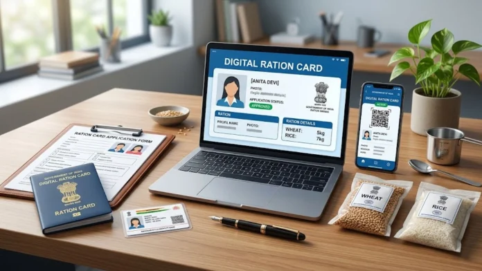 ration card online
